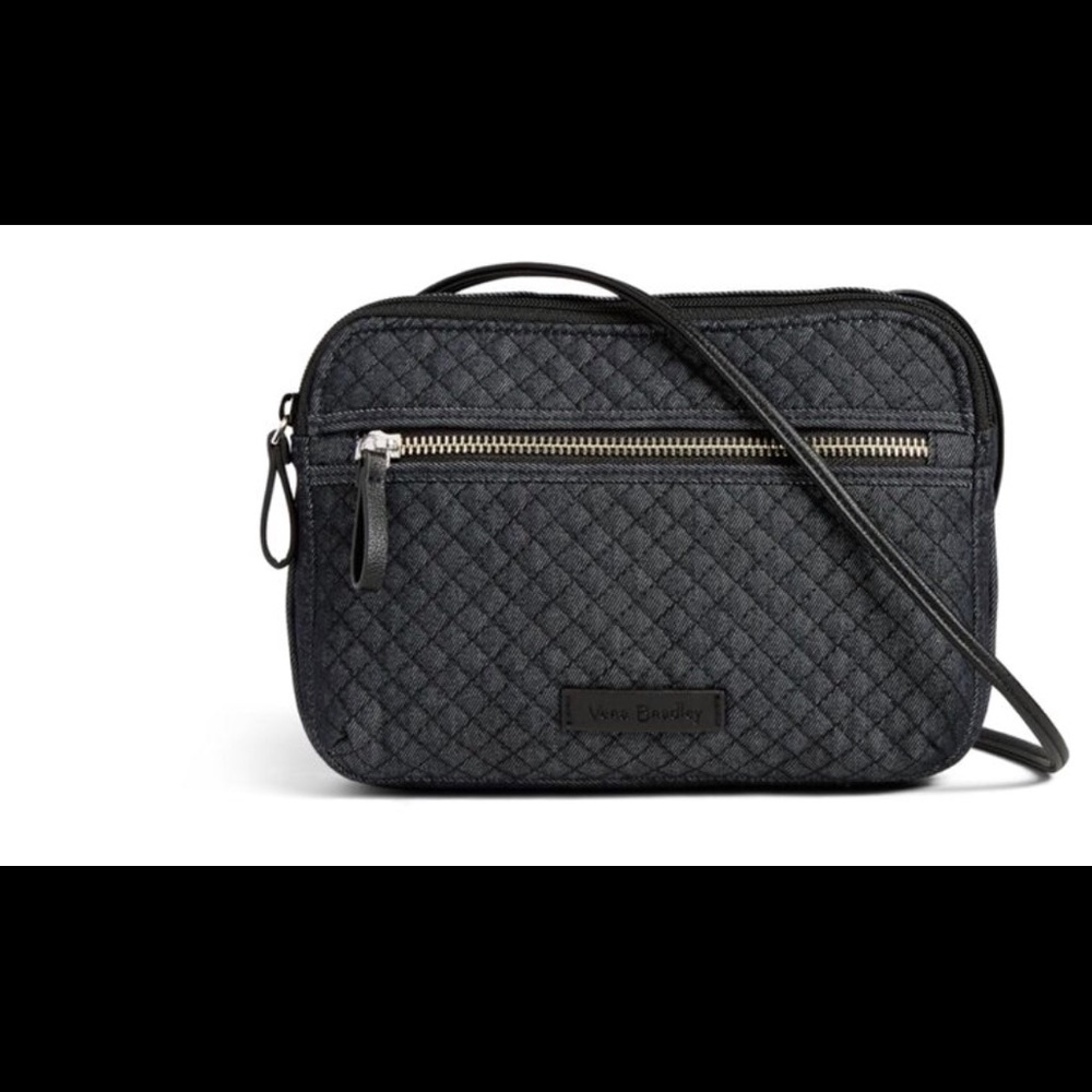 Vera Bradley RFID Iconic little crossbody Denim